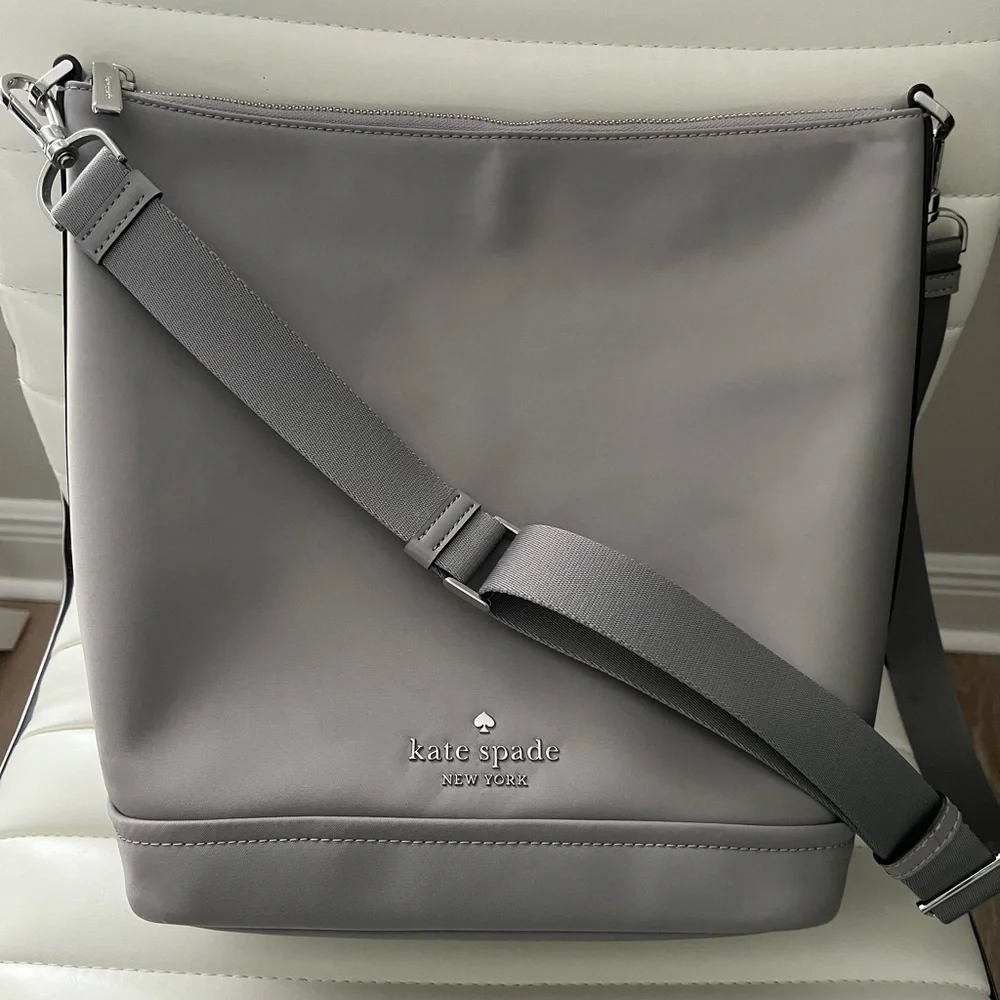 Kate Spade Gray Crossbody Bag - Picture 5 of 9